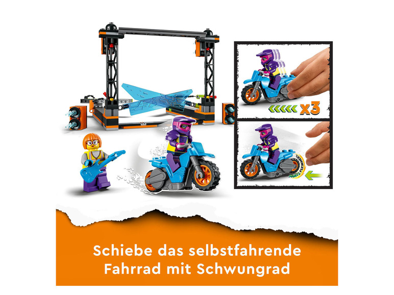 Gehe zu Vollbildansicht: LEGO® City 60340 »Hindernis-Stuntchallenge« - Bild 6