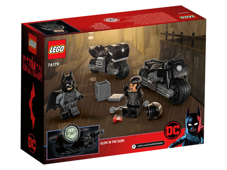 Gehe zu Vollbildansicht: LEGO® DC Universe Super Heroes 76179 »Batman & Selina Kyle: Verfolgungsjagd auf dem Motorrad« - Bild 2