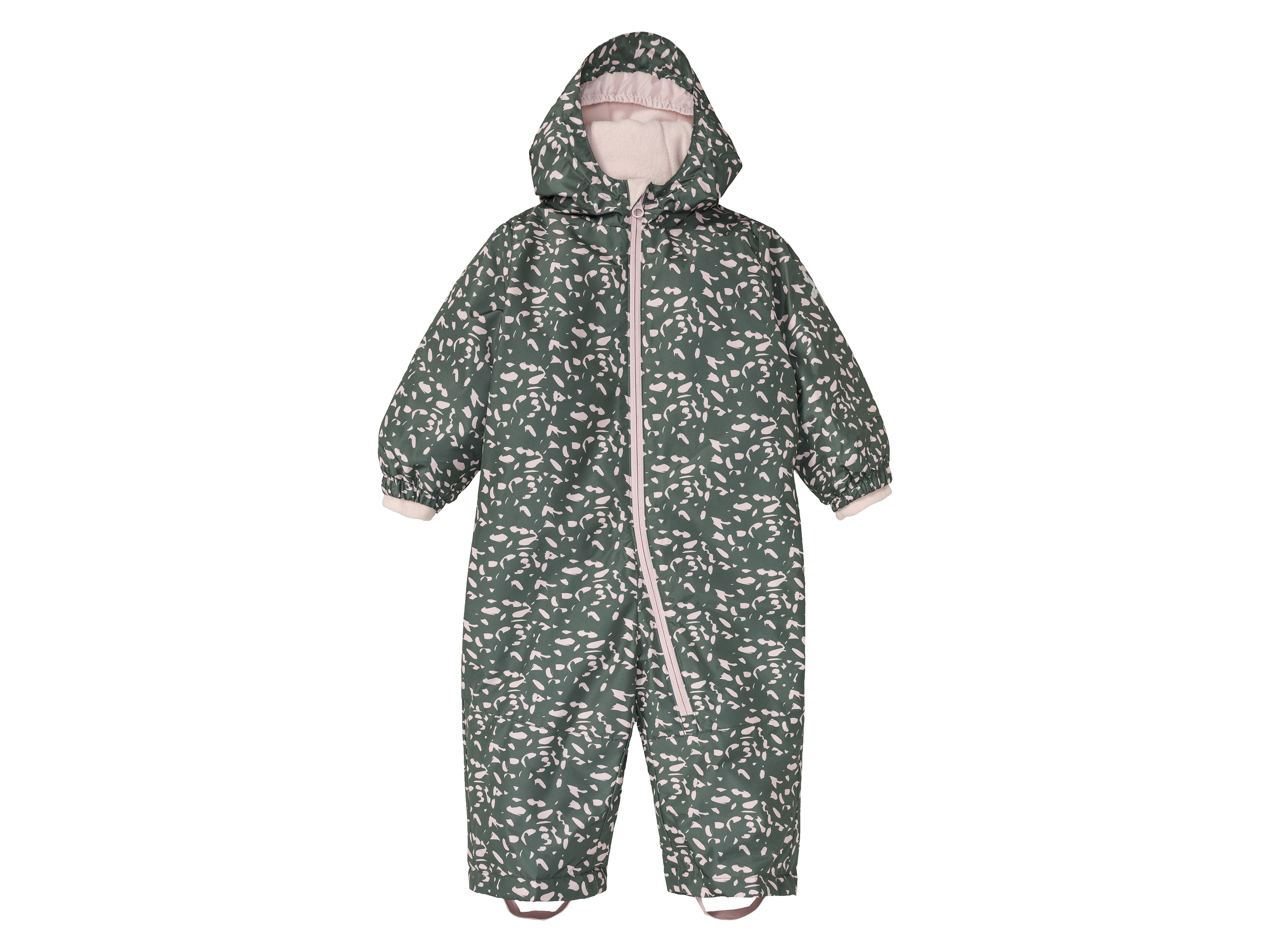 lupilu® Baby Kleinkinder Schneeoverall (92, grün gemustert) 92