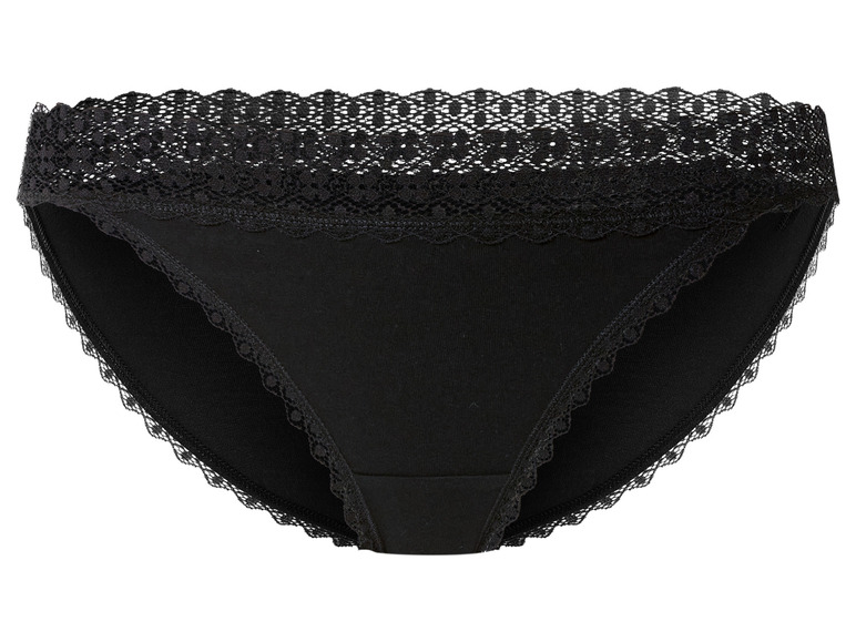 Gehe zu Vollbildansicht: esmara® Damen Slips, 5 Stück, mit Spitze - Bild 21