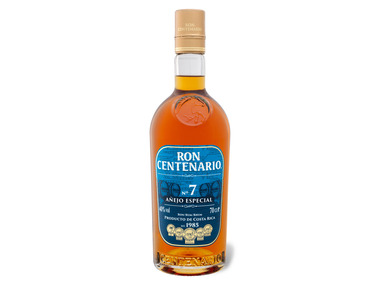 Ron Centenario Añejo Especial Rum 7 Jahre 40% Vol