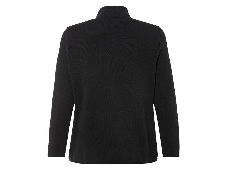 Gehe zu Vollbildansicht: esmara® Damen Strickfleece-Jacke, mit Stehkragen - Bild 10