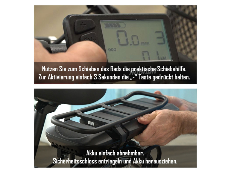 Gehe zu Vollbildansicht: TELEFUNKEN E-Bike »Multitalent RC657-S«, Pedelec, Citybike, 28 Zoll, 100 km Reichweite - Bild 17