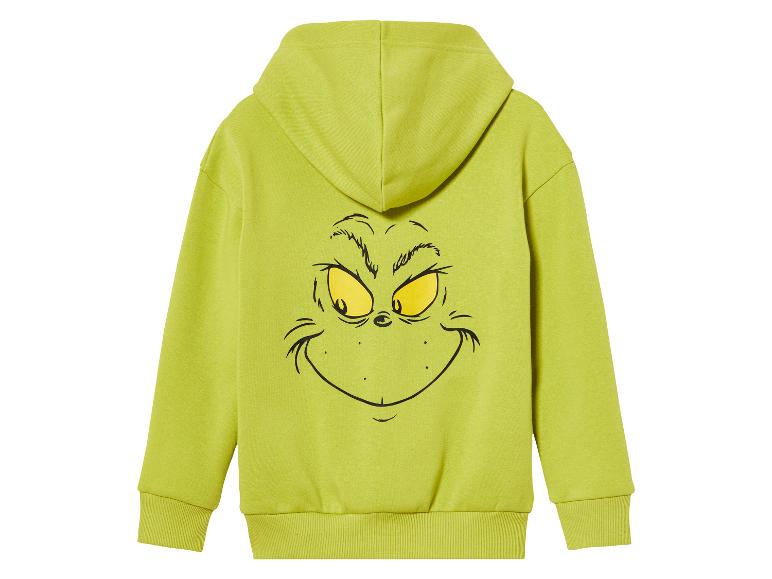 Gehe zu Vollbildansicht: Kleinkinder/Kinder Sweathoodie »Grinch« mit Print - Bild 8