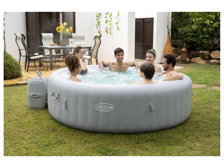 Gehe zu Vollbildansicht: Bestway® LAY-Z-SPA XXL-Whirlpool Grenada AirJet™ Ø 236 x71 cm - Bild 5