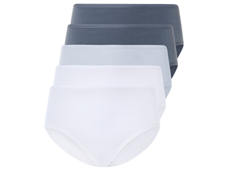 Gehe zu Vollbildansicht: esmara® Damen Slips, 5 Stück, mit hoher Taille - Bild 2