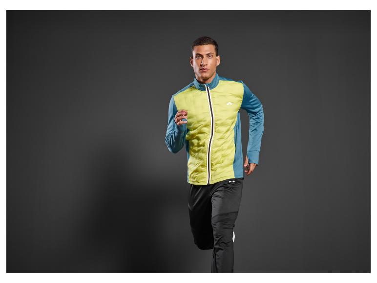 Gehe zu Vollbildansicht: CRIVIT Herren Thermo-Hybridjacke mit Fleece-Futter - Bild 3