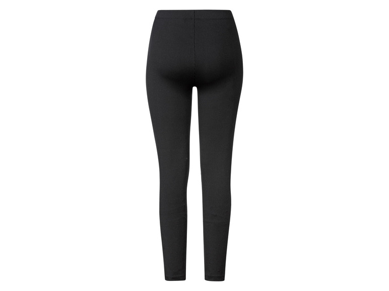 Gehe zu Vollbildansicht: esmara® Damen Gerippte Leggings, hohe Leibhöhe - Bild 5