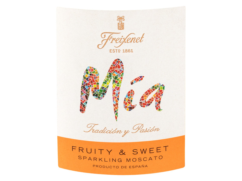 Freixenet Mia Sparkling mild, Moscato aromatischer Qualitätsschaumwein