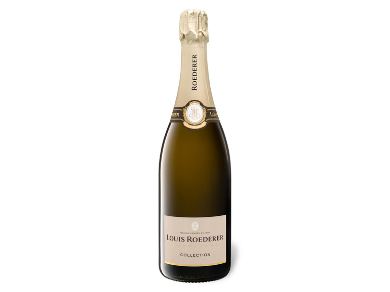 Louis Roederer Collection 244 brut Geschenkbox, mit Champagner
