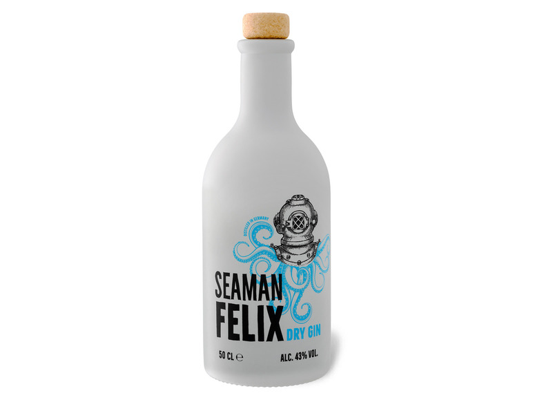 Felix 43% Gin Seaman Vol Dry