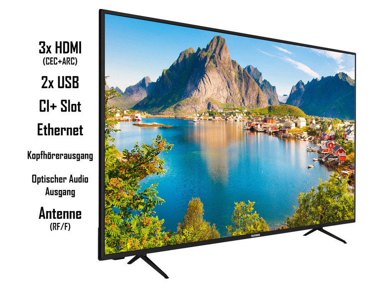 Gehe zu Vollbildansicht: TELEFUNKEN Fernseher » XUSN550S« 4K UHD Smart TV - Bild 18