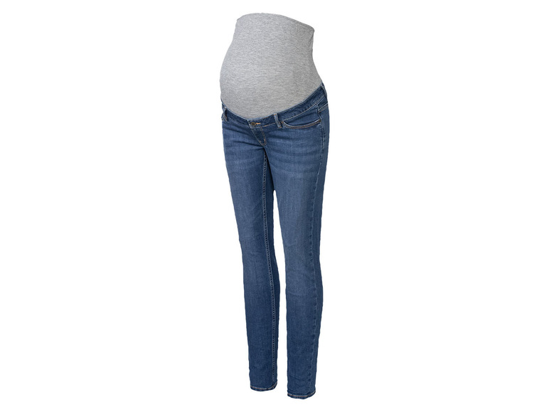 Gehe zu Vollbildansicht: esmara® Damen Umstandsjeans, Skinny Fit, mit weichem, elastischem Bund - Bild 2