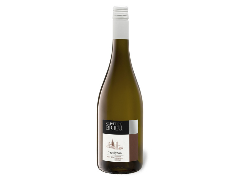 Cuvée de Pays trocken, Brieu Sauvignon IGP Weißwein 2021 d\'Oc