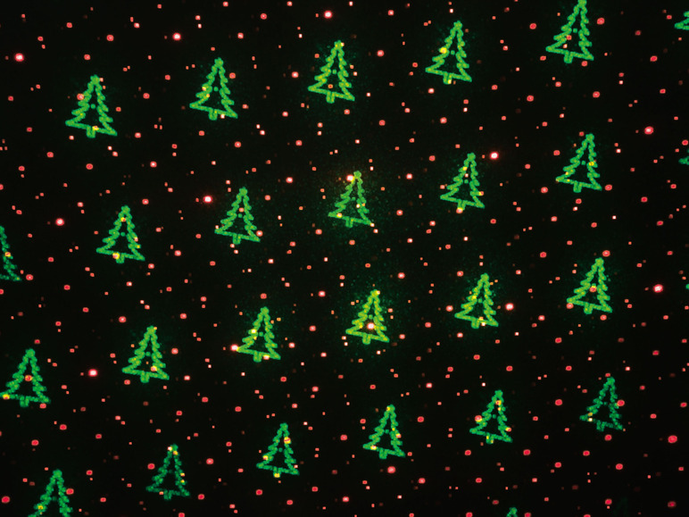 LIVARNO home Projektor effektvollen Beleuchtungsvarianten Laser »Weihnachten«, mit