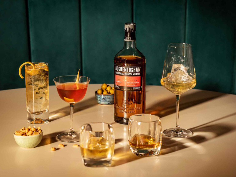 Auchentoshan Lowland Single Malt Scotch Vol 12 Geschenkbox mit Jahre Whisky 40