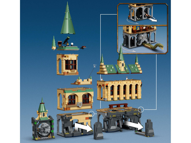 Gehe zu Vollbildansicht: LEGO® Harry Potter™ 76389 »Hogwarts™ Kammer des Schreckens« - Bild 7