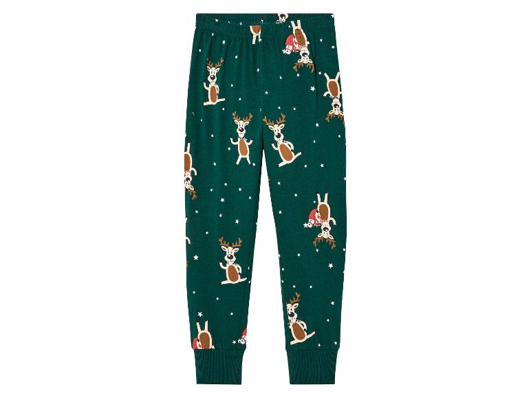 Gehe zu Vollbildansicht: lupilu® Kinder Pyjama, mit Weihnachtsdesign - Bild 9