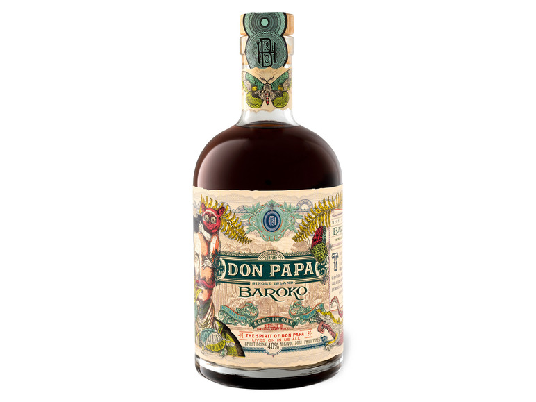 Baroko 40% (Rum-Basis) Don Papa Vol