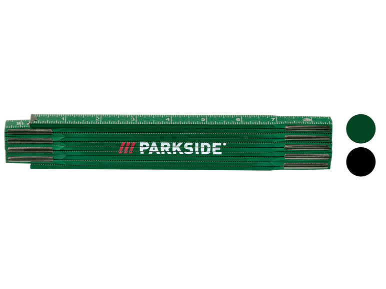 Gehe zu Vollbildansicht: PARKSIDE® Zollstock mit 90°-Einrastfunktion, im PARKSIDE-Design - Bild 1