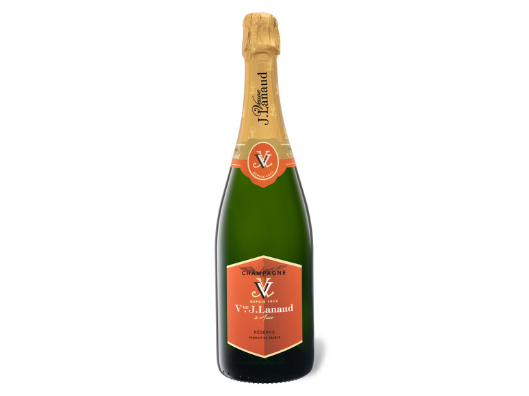 Veuve J. Lanaud brut, Réserve Cuvée de Champagner