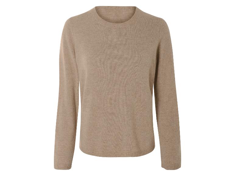 Gehe zu Vollbildansicht: esmara® Damen Kaschmir-Pullover, mit elastischen Bündchen - Bild 5