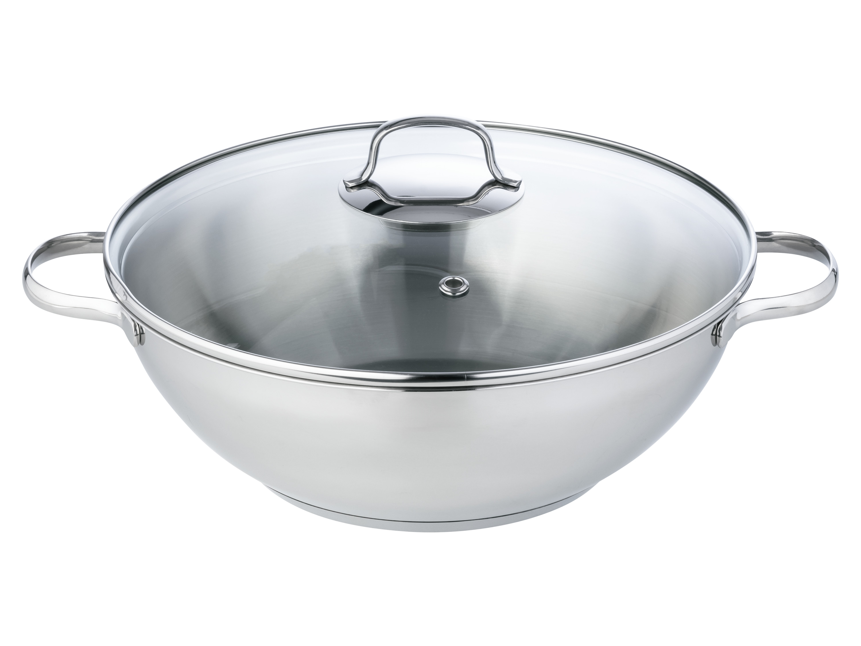 LIVARNO home Wok 32 cm unbeschichtet / Wokpfanne 32 cm beschichtet (Wok 32 cm unbeschichtet)