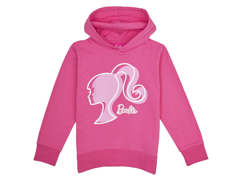 Gehe zu Vollbildansicht: Barbie Mädchen Kapuzenpullover mit Print - Bild 6