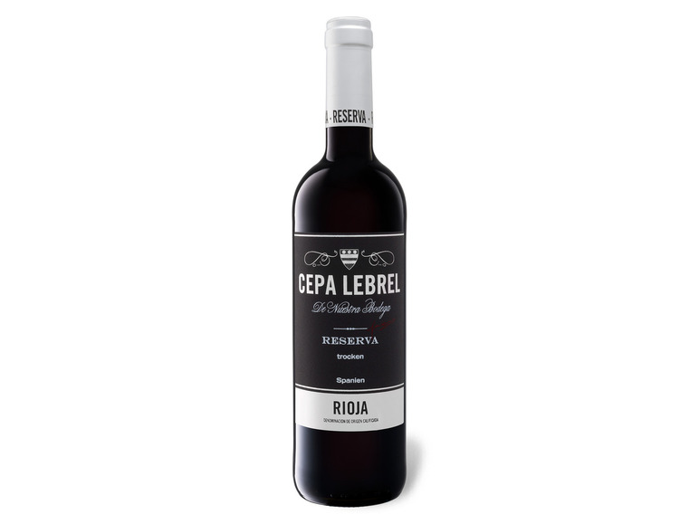 Cepa Lebrel Rioja 2017 Rotwein trocken, Reserva DOCa