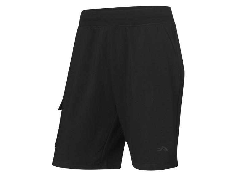 Gehe zu Vollbildansicht: CRIVIT Herren Sweatshorts mit angerauter Innenseite und HeiQ Mint - Bild 7