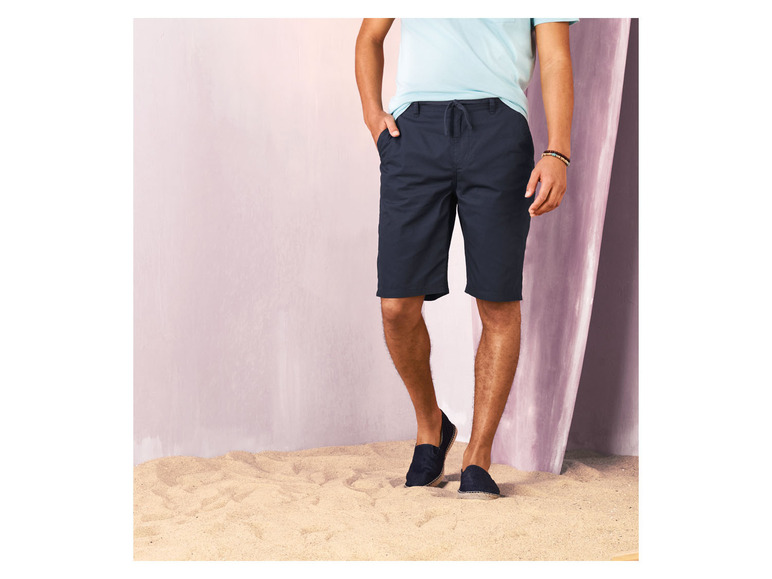 Gehe zu Vollbildansicht: LIVERGY® Herren Shorts, mit teilelastischem Gummizugbund - Bild 3