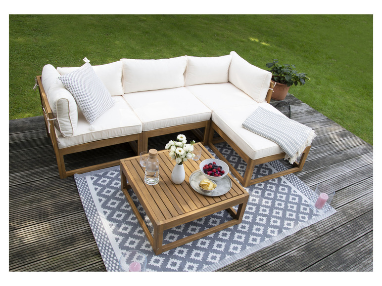 Gehe zu Vollbildansicht: bellavista - Home & Garden® Dining-Set »Karmoy«, 5-teilig - Bild 6