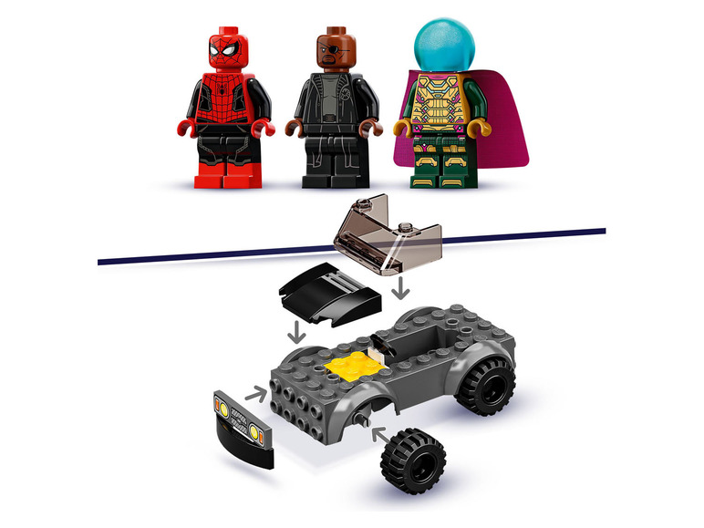 Gehe zu Vollbildansicht: LEGO® Marvel Super Heroes 76184 »Mysterios Drohnenattacke auf Spider-Man« - Bild 5