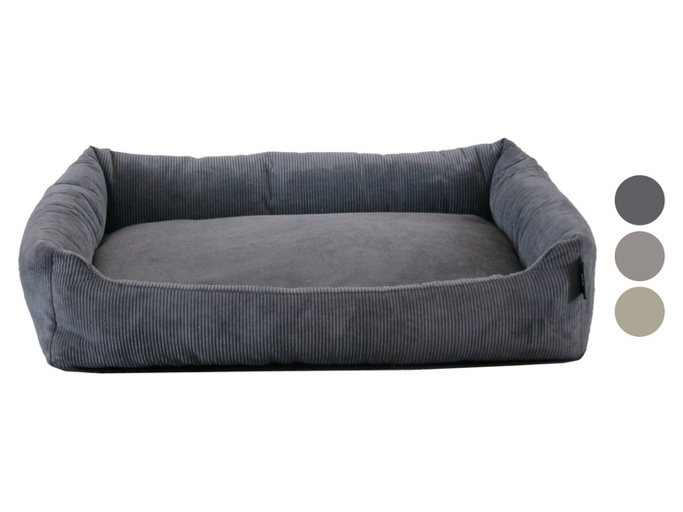 Gehe zu Vollbildansicht: SILVIO design Tierbett »Corvin«, mit Cordstoff - Bild 1