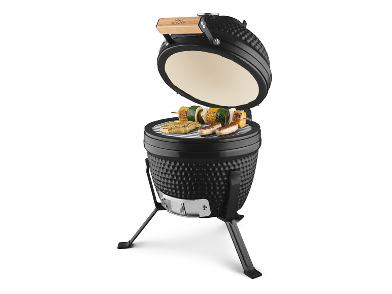 integriertes Keramikgrill, Thermometer GRILLMEISTER