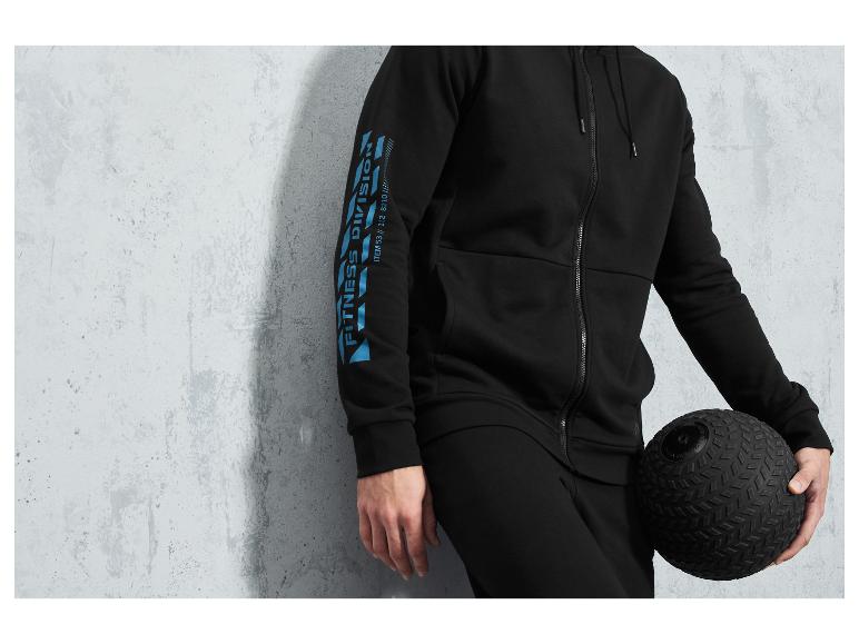 Gehe zu Vollbildansicht: CRIVIT Herren Fitness-Sweatjacke mit Baumwolle - Bild 9