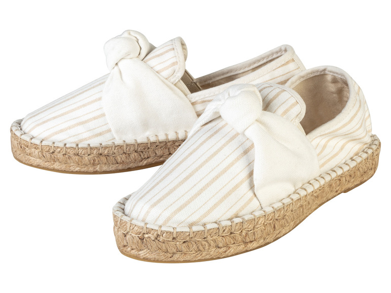 Gehe zu Vollbildansicht: esmara® Damen Espadrilles, hoher Baumwollanteil - Bild 2