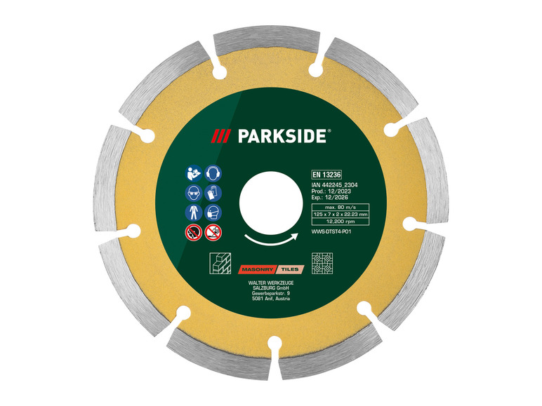 Gehe zu Vollbildansicht: PARKSIDE® Winkelschleiferzubehör, Ø 125 mm - Bild 5