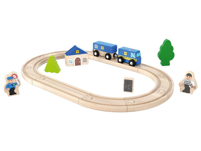 Gehe zu Vollbildansicht: Playtive Bahnset Bauernhof \ Bahnset Prinzessin \ Bahnset Feuerwehr \ Bahnset Polizei, 18-teilig - Bild 11