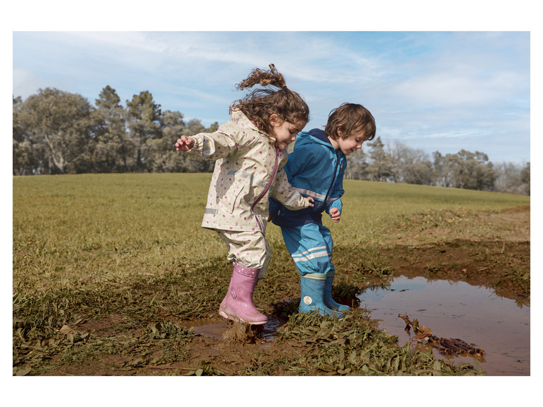 Gehe zu Vollbildansicht: lupilu® Baby / Kleinkinder Matsch- und Buddeljacke mit Fleece gefüttert - Bild 12