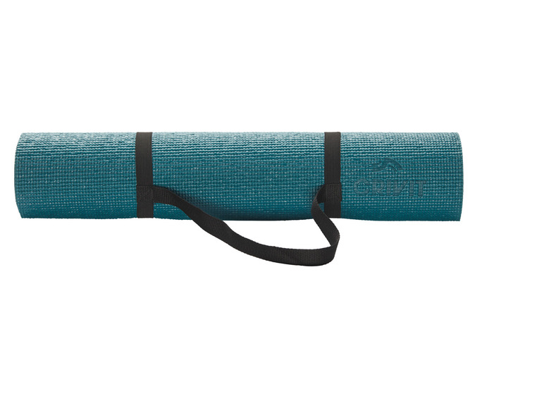 Gehe zu Vollbildansicht: CRIVIT Fitness- und Yogamatte, 183 x 61 cm, mit Tragegurt - Bild 10