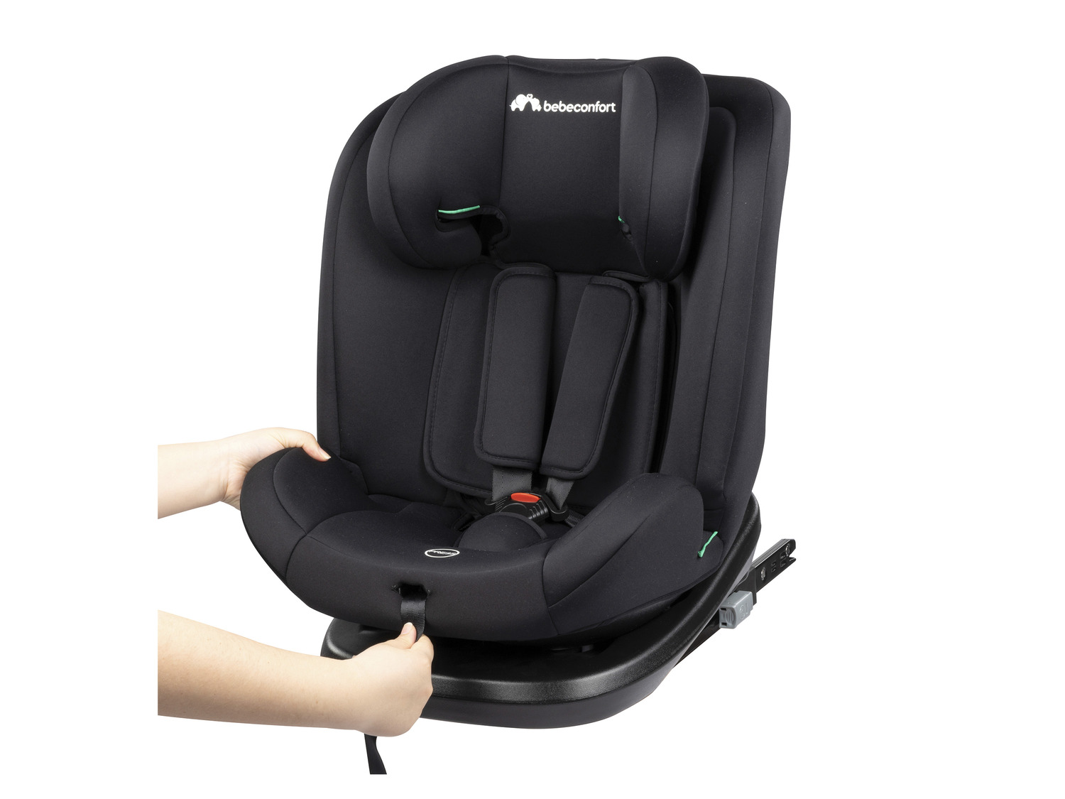 bebeconfort Kindersitz »Ever i-Size«, Fix mitwachsend schwarz