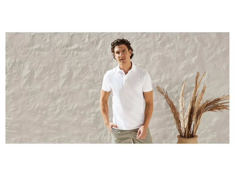 Gehe zu Vollbildansicht: LIVERGY® Herren Poloshirt aus reiner Bio-Baumwolle - Bild 9