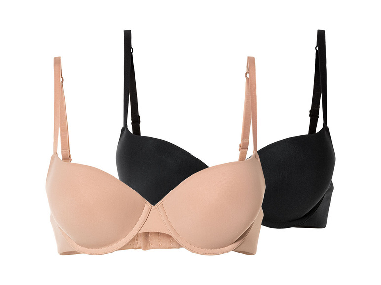 Gehe zu Vollbildansicht: esmara® Damen Push-Up BHs, 2 Stück, mit verstellbaren Trägern - Bild 7