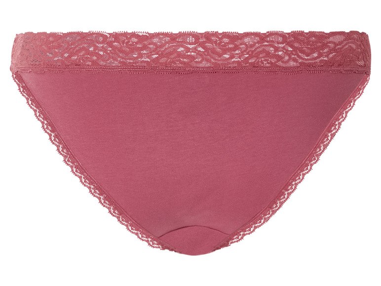 Gehe zu Vollbildansicht: esmara® Damen Slips, 5 Stück, mit eleganter Spitze - Bild 20