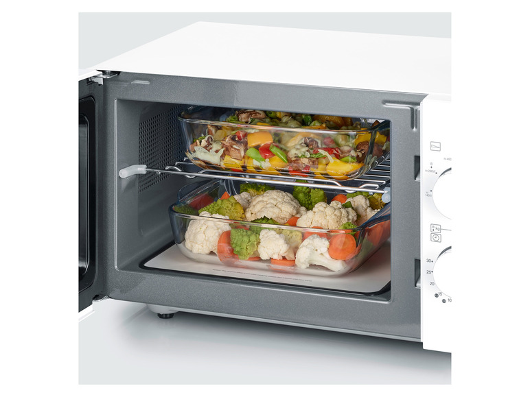 SEVERIN Mikrowelle 2-in-1 »MW 7766«, Grillfunktion mit