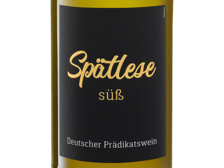 Deutscher Weißwein Prädikatswein 2022 süß, Rheinhessen Spätlese