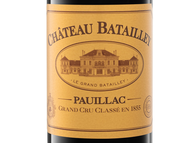 Château Batailley Pauillac Grand Classé Rotwein AOP Cru 2019 5éme trocken