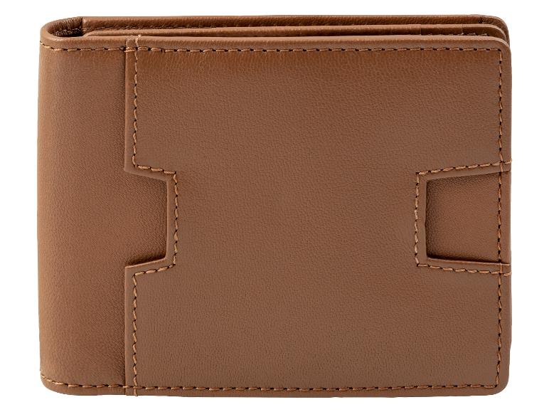 Gehe zu Vollbildansicht: LIVERGY® Herren Magic Wallet \ Leder-Geldbörse aus Leder - Bild 2