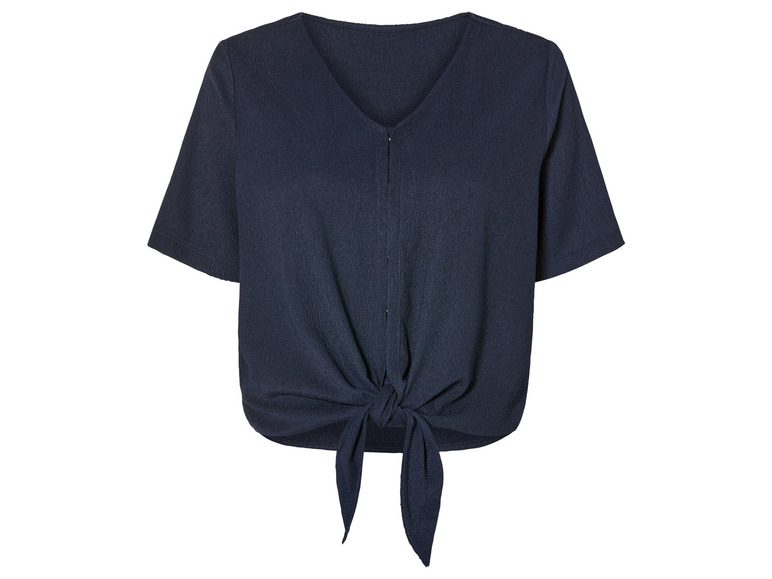 Gehe zu Vollbildansicht: esmara® Damen Bluse mit modischer Crinklestruktur - Bild 6